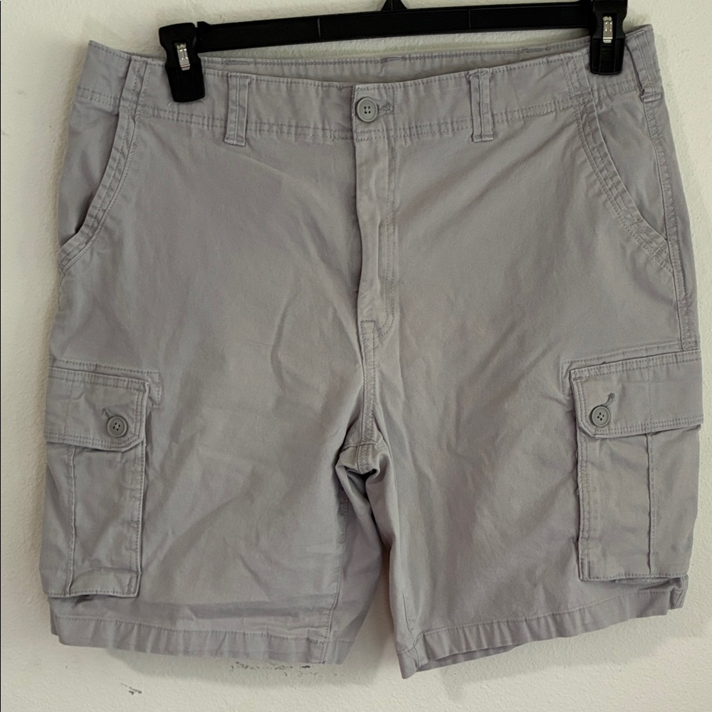 Sonoma Light Gray Cargo Shorts for Men